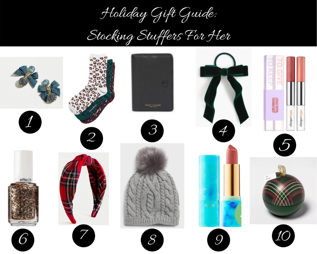 Holiday Gift Guide: Stocking Stuffers for Her